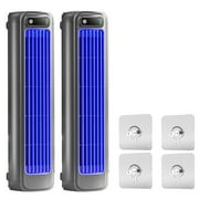 Viflosae 2 PCS Portable Cooler Conditioner Fan With 3 Speeds LED Screen Cooler For Room Patio Electronics Gadgets Up to 40% Off