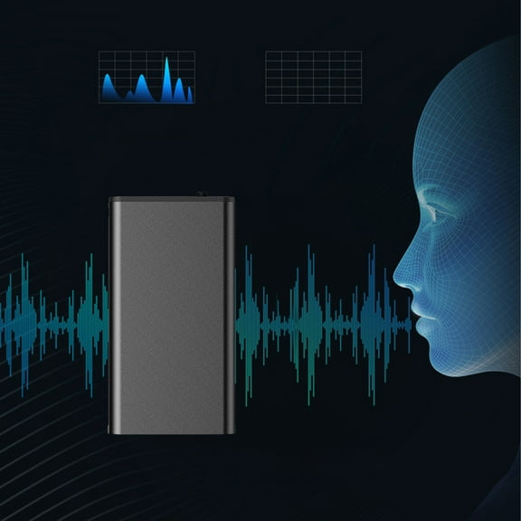 Viflosae 8GB Voice Recorder Audio Voice Recorder Small MP3 Digital Recorder For Lecture Interview Meeting Class Gifts Under 10 Dollar Items