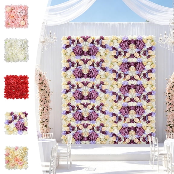 Viflosae Artificial Hedge Fence Wall Panel Expandable Faux Leaf Screen for Wedding Backdrop Balcony Party Event Outdoor Decorative Greenery