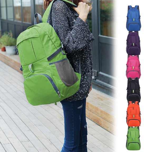 Viflosae Backpack Work Backpack Large Capacity Outdoor Foldable Backpack Ultralight Portable Travel Backpack Mountaineering Bag