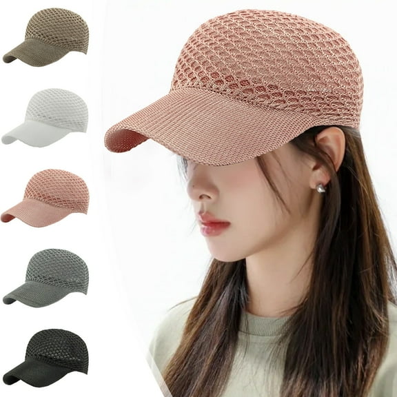 Viflosae Baseball Hats for Men Hats for Women Summer Hat Hat for Women Summer Breathable Mesh Baseball Cap Ladies Outdoors Sun Protection Hat Casual Visor Cap
