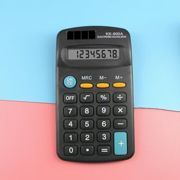 Viflosae Basic Standard Calculators Mini Digital Desktop Calculator With 8-Digit LCD Display,Battery Solar Power Smart Calculator Pocket Size For Home School For Kids Up to 60% Off
