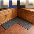 thumbnail image 1 of Viflosae Bathroom Rugs Bathroom Rugs L Corner Carpet Living Room Kitchen Carpet Floor Mats Bathroom Absorbent Non Slide Mats Kitchen Foot Mats Machines Wash Bathroom Rugs for Bath Tub Shower, 1 of 9