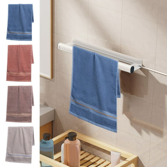 Viflosae Bathroom Towels Beach Towels Towel Adult Thick Towel Household Polyester Absorbent Face Towel Soft Towel Breathable Yoga Towel for Pool & Travel