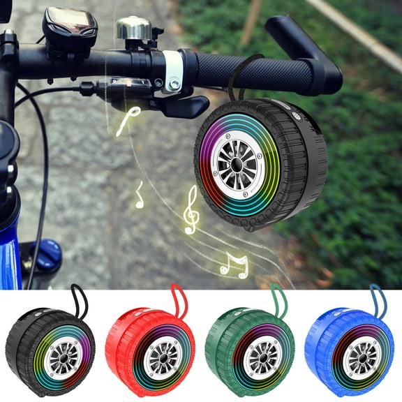 Viflosae Blue Tooth Speaker Speaker Bluetooth Portable Wireless Bluetooth Speaker - Mini Size Smart Multiple Colorful Light ModesTWS ConnectionFM Radio360 - Degree Surround Big Volume withHeavy