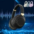 thumbnail image 1 of Viflosae Bluetooth Headphones over the Ear Wireless Headphones Wireless Bluetooth Earphones Foldable Head Mounted Earphones Heavy Long Battery Gaming Earphone, 1 of 7
