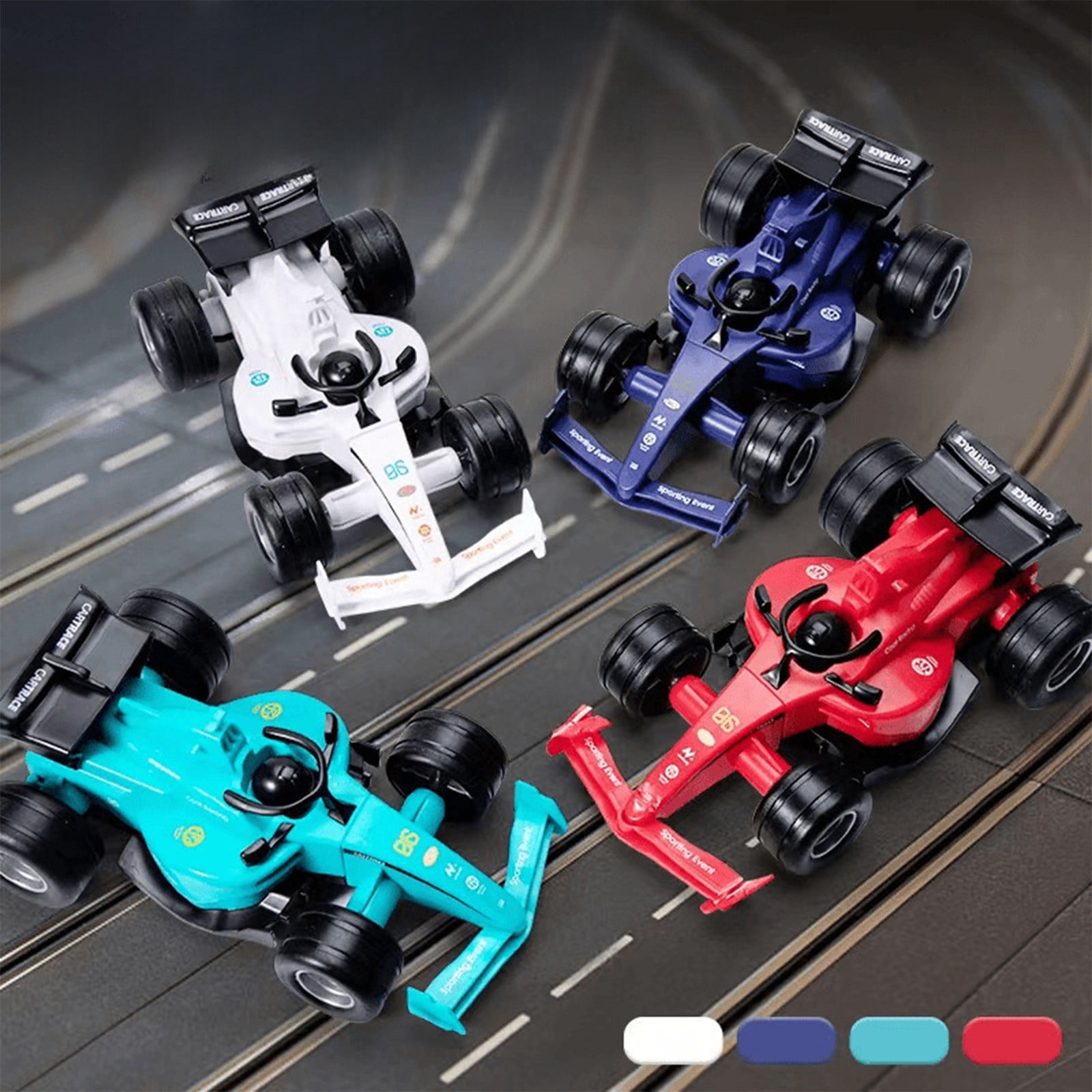Viflosae Boys Toys Age 6-8 8 Year Old Boy Gift Toy Cars Children's formulas Racing Simulation Toy Car Model Children's Car Birthday Gift Christmas Gift Gift for Anniversary, Birthday, Christmas
