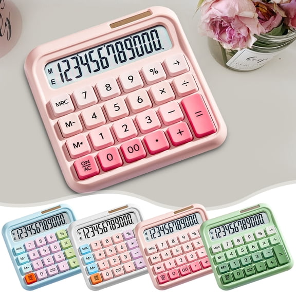 Viflosae Calculators Basic Calculator High Calculator Flexible Keyboard Multi-color Series Office Use Internet Style Personalized Calculator