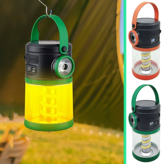 Viflosae Camping Light Camping Lamp Lanterns for Power Outages LED Lantern Double Light Source Camping Lamp Gift for Anniversary, Birthday, Christmas