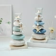thumbnail image 1 of Viflosae Candle Holders for Pillar Candles Valentine Day Decor Mediterranean Style Candle Holders Ornaments Handicrafts Wooden Display Table Decorations Birthday Gifts, 1 of 7