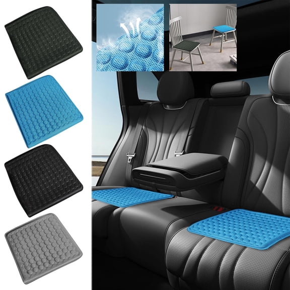 Viflosae Car Seat Cushion Cushion for Office Chair Car Summer Breathable Cool Cushion Cushion Chair Cushion Office Long Sitting Gel Honeycomb Cushion Ice Cushion Chair Cushion Fart Cushion