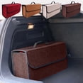 thumbnail image 1 of Viflosae Car Trunk Organizer Storage Box Multi Compartment Collapsible Auto Interior Supplies Cargo Container Vehicle Organizer Bag Foldable Car Storage Bin for SUV Sedan Accessories Tidy, 1 of 7