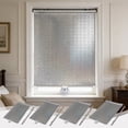 thumbnail image 1 of Viflosae Car Windshield Sun Shade Retractable Sun Shade Roller Blind Protection Heat Blocking Window Cover for Indoor Outdoor Use Roller Shade for Kitchen Bathroom Office Car Window, 1 of 7