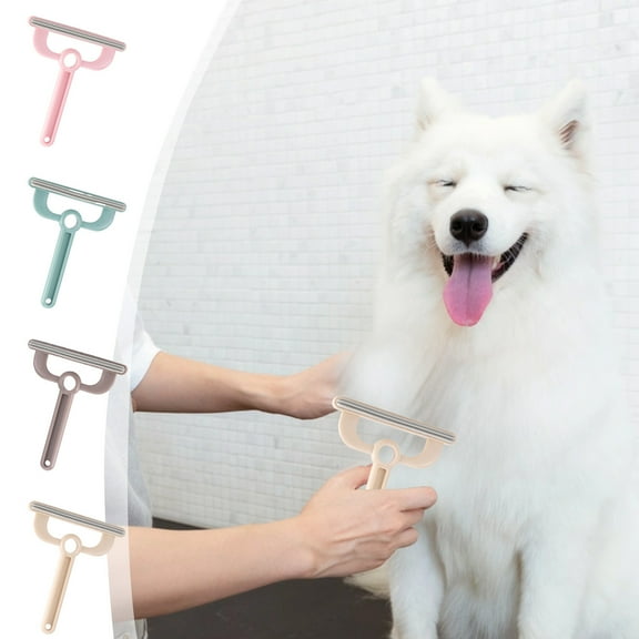 Viflosae Cats Brush Dog Brushes Pet Hair Removal Brush Cats Hair Brush Household Double Sided Dehairing Brush Cats Hair Cleaner Carpet Hair Remover Hair Scraper