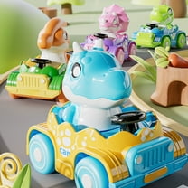 Viflosae Christmas Gifts for Kids Gifts for Boys 8-12 Dinosaur Powered Toy Car Car Toy In-ertia Toy Car Gift for Anniversary, Birthday, Christmas