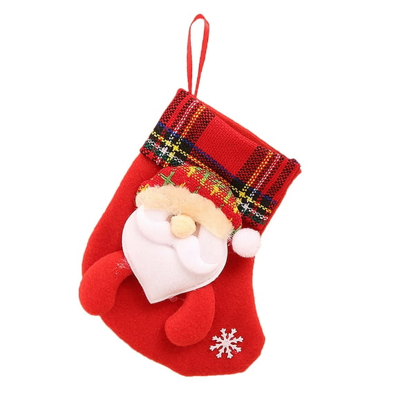 Cyber_Monday Deals 2024 Viflosae Christmas Stockings Fashion Christmas Stockings Gift Bag Christmas Tree Decoration Supplies Stocking Stuffers for Teens