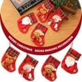 thumbnail image 1 of Viflosae Christmas Stockings Fashion Christmas Stockings Gift Bag Christmas Tree Decoration Supplies Stocking Stuffers for Women, 1 of 9