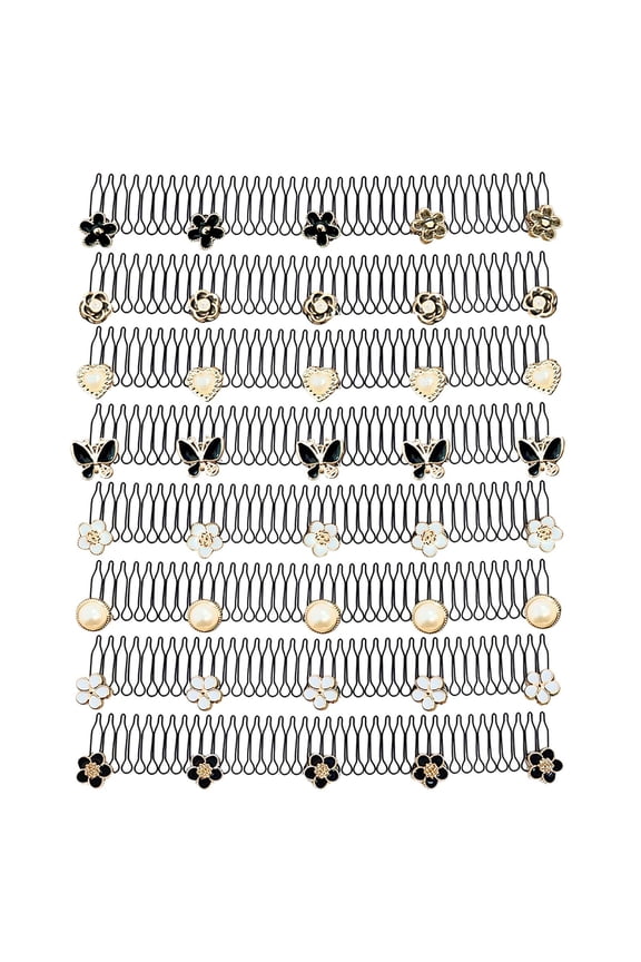 Claw Hair Clips Hair Clips Camellia Hair Fragmentation Hairpin Invisible Headband Female Hair Fragmentation Artifact Pull Hair Comb Back Hair Clip