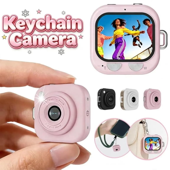 Viflosae Compact Camera with Visual Display Screen Highly Portable Digital Device Lightweight Easy to Carry for Travel Photography Recording Special Moments