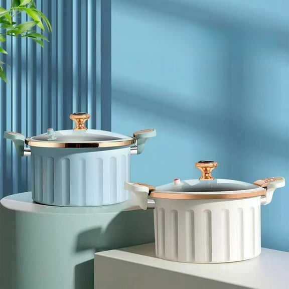 Viflosae Cooking Pan Soup Pot Multifunctional Vacuum Pressure Cooker Household Cooking Large Capacity Soup Pot Holiday Gift