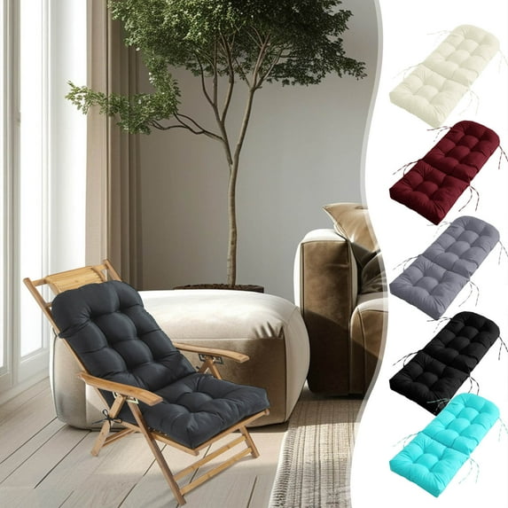 Viflosae Cushion Chair Desk Chair Seat Cushion Thickened Recliner Cushion Nap Chair Cushion Folding Chair Cushion Cushion