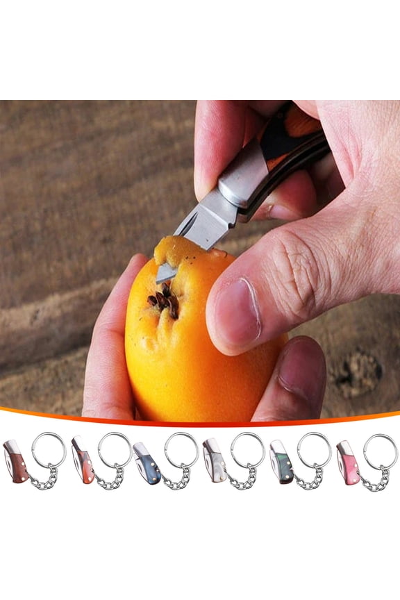 Cute Keychains for Women Cute Keychain Small Gifts Mini Folding Knife Key Chain Disassemble The Delivery Knife, Fold The Small Knife, Pocket Your Keychain Knife, Carry A Gift Knife