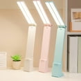 thumbnail image 1 of Viflosae Desk Lamp Side Table Lamp Student Learning Eye Care Portable Large Capacity Built-in Battery-thin Multi Brightness Can Be Adjustment Large Lighting Area Foldable Small Desk Lamp, 1 of 7