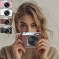 thumbnail image 1 of Viflosae Digital Cameras Camera Digital CCD High Definition Macro Digital Camera 2.3 Screen 16X Autofocus Recording Front and Rear Double Cameras Portable Student Camera, 1 of 9