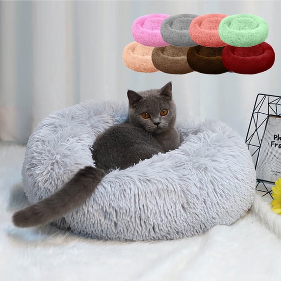 Viflosae Dog Bed Medium Size Dog Cats Houses for Indoor Cats Dog Bed for Small Dogs Comfortable Kennel Dogs Pet Litter Sleep PV Litter Sleeping Bed 30x30cm