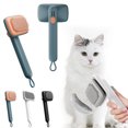 thumbnail image 1 of Viflosae Dog Combs for Grooming Matting Dog Deshedding Brush Pet Brush Pet Ionbrush Pet Hair Brush with Double Self Cleaning Dog Brush Clean Shiny for Long and Short Hair, 1 of 10