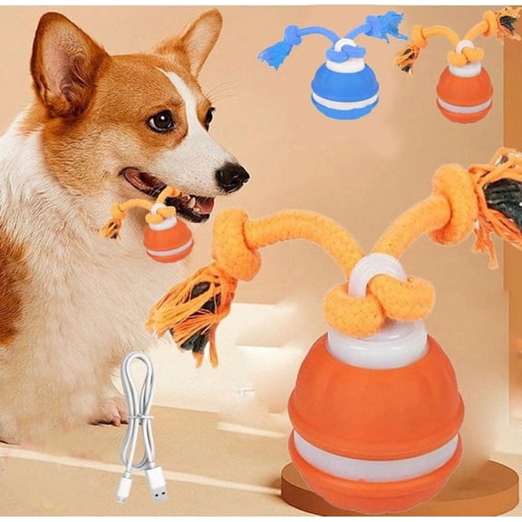 Viflosae Dog Toys for Large Dogs Interactive Dog Toy Pet Toy Jumping Dog Toy Family Dog Toy Three Modes with Chirping Sounds