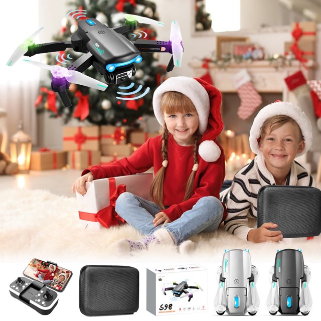 Viflosae Drone With 4K HD Fpv Camera Optical Flow Localization Remote