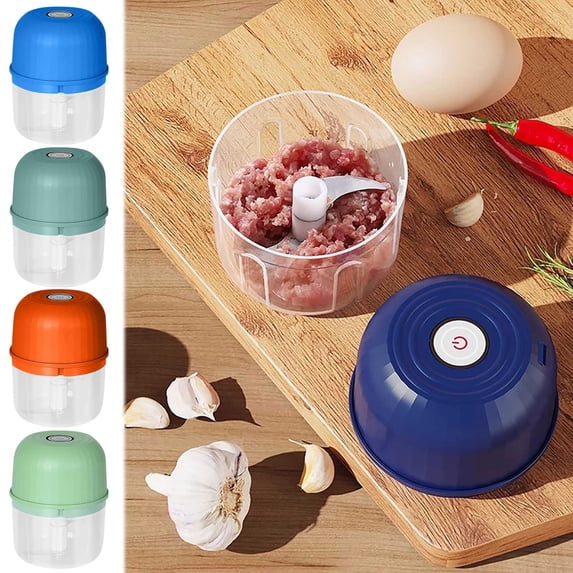 Viflosae Electric Garlic Mincer 2026 Wireless Rechargeable Garlic Press Large Capacity Food Chopper Small Kitchen Garlic Powder Grinder Crusher USB Charging Portable Pounding Tool