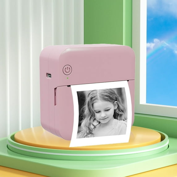 Viflosae Enhance Your Student Pocket Learning Experience With This Portable Thermal Printers Bluetooth-enabled For Printing Notes Tags And Photos Electronics Gadgets Holiday Deals