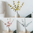 thumbnail image 1 of Viflosae Fake Plant Fall Decor Artificial Eucalyptuss Imitation Plastic Plant 1 Piece Garland Decoration Fake Shrub for Wedding Hotel Hall Party Indoor Home Table Centerpiece, 1 of 7