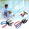 thumbnail image 1 of Viflosae Fish Gripper Tool Multifunctional Fishing Lip Grip Clamp Non Slip Floating Grabber Controller Stainless Steel Fish Holder Catcher for Fishing Tournament Boating Catch, 1 of 8