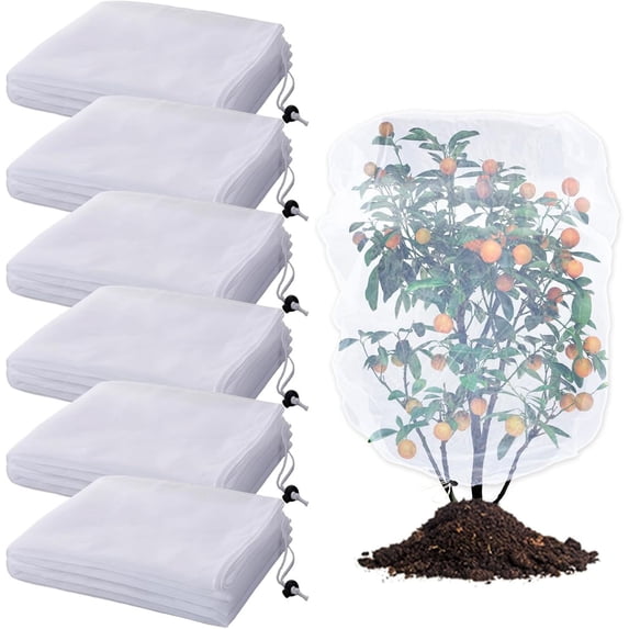 Viflosae Garden Insect Netting Plants Protection Cover Mesh Net to Shield Flowers Vegetables from Pest Damage Bug Barrier Lightweight Breathable Greenhouse Crop Guard Row Cover for Gardening