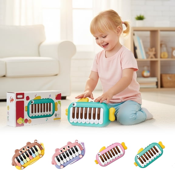 Viflosae Gifts for Guys Useful Gifts Multi Functional Pocket Piano Electronic Musical Instrument Toy for Kids