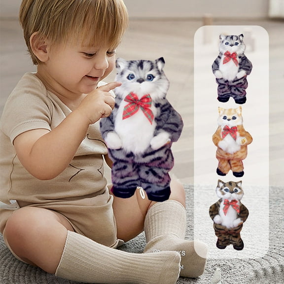 Viflosae Girl First Birthday Gift Simulation Toys, Cute Kittens, Singing And Dancing, Cats, Children's Toys Preschool Educational