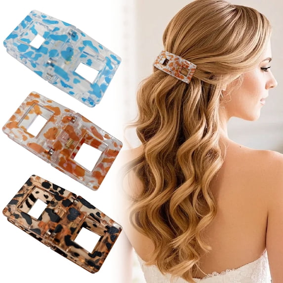 Viflosae Hair Clip Claw Clip Magnetic Hair Clip Personalized Intelligent Magnetic Decoration Hair Clip Hair Accessory