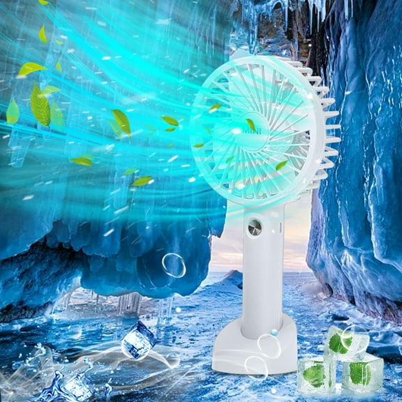 Viflosae Handheld Fan USB Rechargeable Small Fan Portable Home Mini Fan Electronics Gadgets