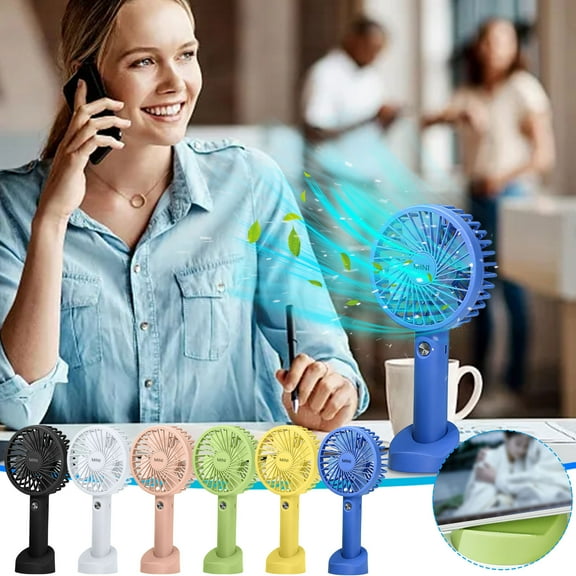 Viflosae Handheld Fan USB Rechargeable Small Fan Portable Home Mini Fan Electronics Gadgets