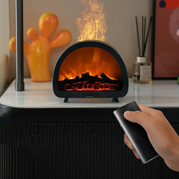 Viflosae Humidifer Humidifier Large Room 2025 Fireplace Aroma Diffuser Oil Diffuser for Room Home Aromatherapy Mist