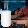 thumbnail image 1 of Viflosae Humidifier Humidifiers for Bedroom Humidifiers for Bedroom, 2L Cool Mist Humidifier for Bedroom, USB Portable Desk Humidifier, Quiet Humidifier with 2 Mist Modes and 7-Color Light, 1 of 9