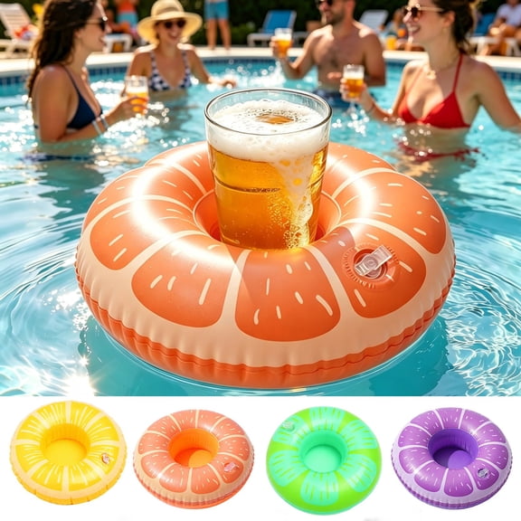 Viflosae Inflatable Drink Cooler Portable Beverage Tub Party Ice Container for Poolside BBQ Picnic Summer Events and Outdoor Celebration Setup