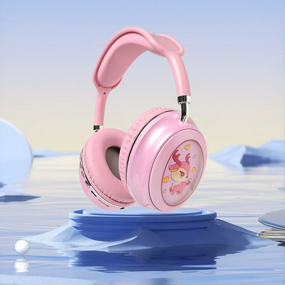 Viflosae Intelligent Noise Reduction With The Enchanting Deer Space Capsule Delve Into RGB Ambiance While Enjoying Bluetooth Headphones Electronics Gadgets