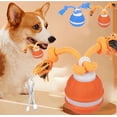 thumbnail image 1 of Viflosae Interactive Dog Toys Dog Toys for Small Dogs Pet Toy Jumping Dog Toy Family Dog Toy Three Modes with Chirping Sounds, 1 of 5