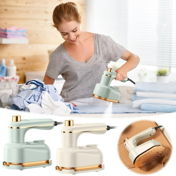 Viflosae Iron Iron for Clothes Iron Flat Hanging Ironing Purpose Portable Mini Household Rotating Handheld Hanging Ironing