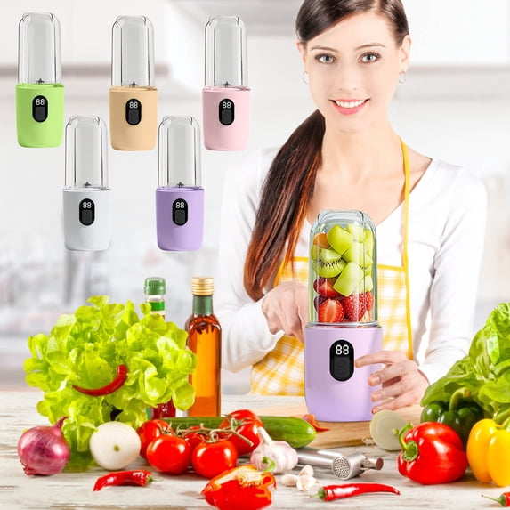 Viflosae Juicer Machines Vegetable and Fruit Cold Press Juicer Machines Juicing Cup High-end Household Juicer USB Charging Portable Juicer Outdoor Multifunctional Portable Cup