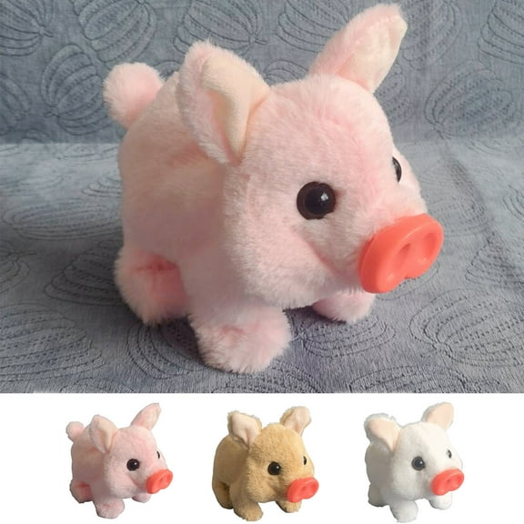 Viflosae Kid Toys Christmas Gifts for Kids Stuffed Animals Plushs Vertical Ear Little Pig Children's Toy Gift for Anniversary, Birthday, Christmas
